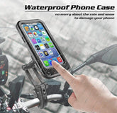 Waterproof Bike Phone Mount - 360° Rotatable